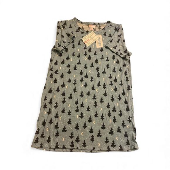 Lularoe Women's Blue and Black T-shirt - Picture 3 of 3